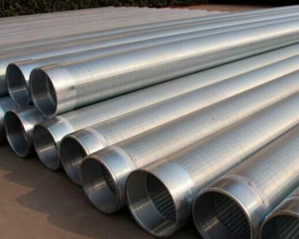 Round Stainless Steel Screen Pipe 